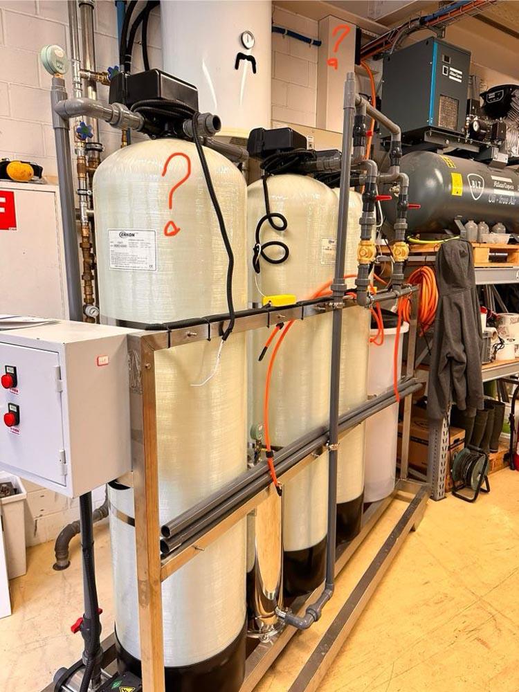 Water Softening System in Brewery